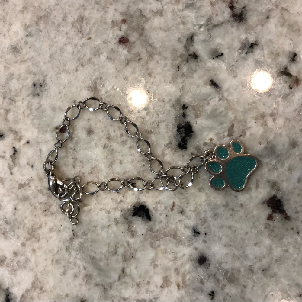 Puppy paw bracelet